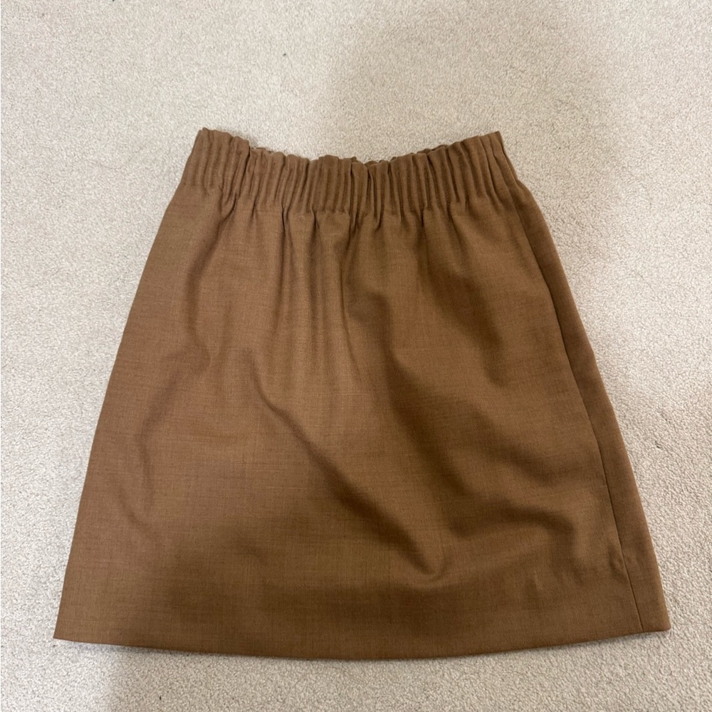 J. Crew Brown Mini Skirt